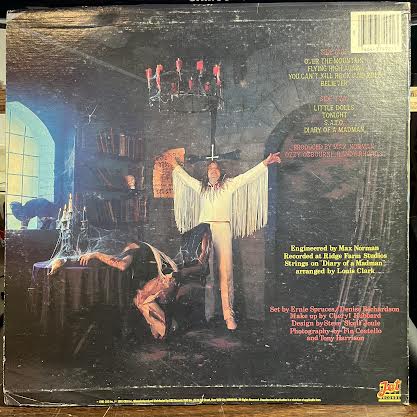 Ozzy Osbourne - Diary Of A Madman (VINYL) | Very Good Plus (VG+) Excellent (EX)