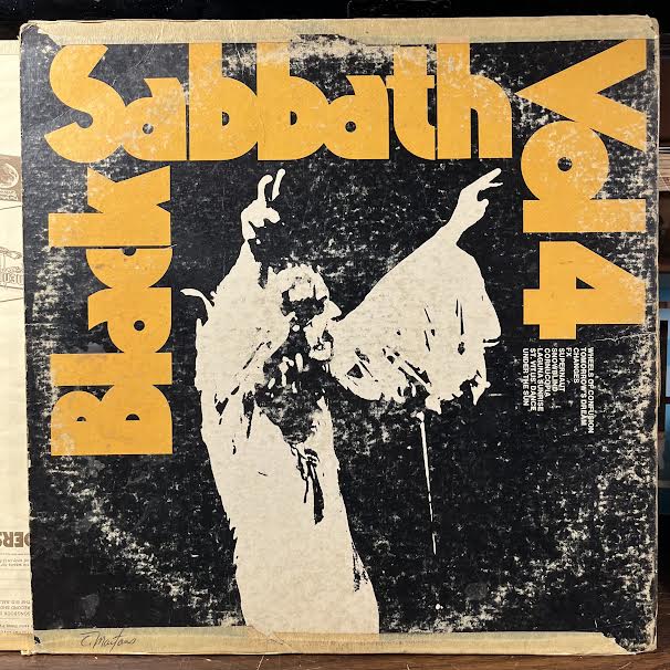 Black Sabbath - Black Sabbath Vol. 4 (VINYL) | Very Good (VG) Good (G)