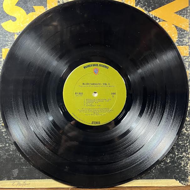 Black Sabbath - Black Sabbath Vol. 4 (VINYL) | Very Good (VG) Good (G)