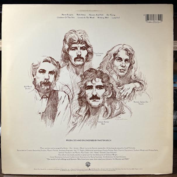 Black Sabbath - Heaven And Hell (VINYL) | Very Good (VG) Very Good (VG)