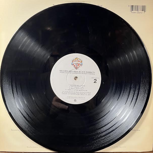 Black Sabbath - Heaven And Hell (VINYL) | Very Good (VG) Very Good (VG)