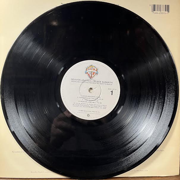 Black Sabbath - Heaven And Hell (VINYL) | Very Good (VG) Very Good (VG)