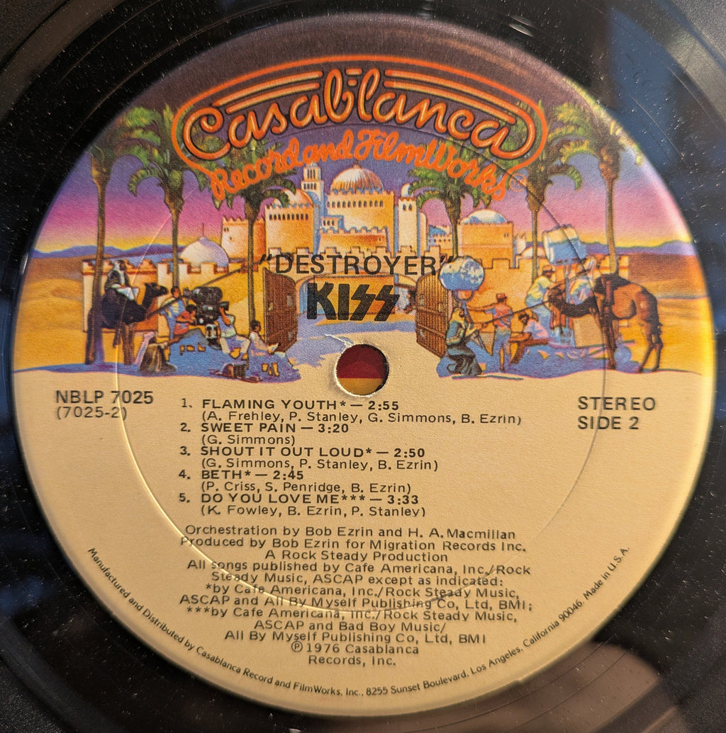 Kiss - Destroyer (VINYL) | Very Good (VG) Very Good (VG)