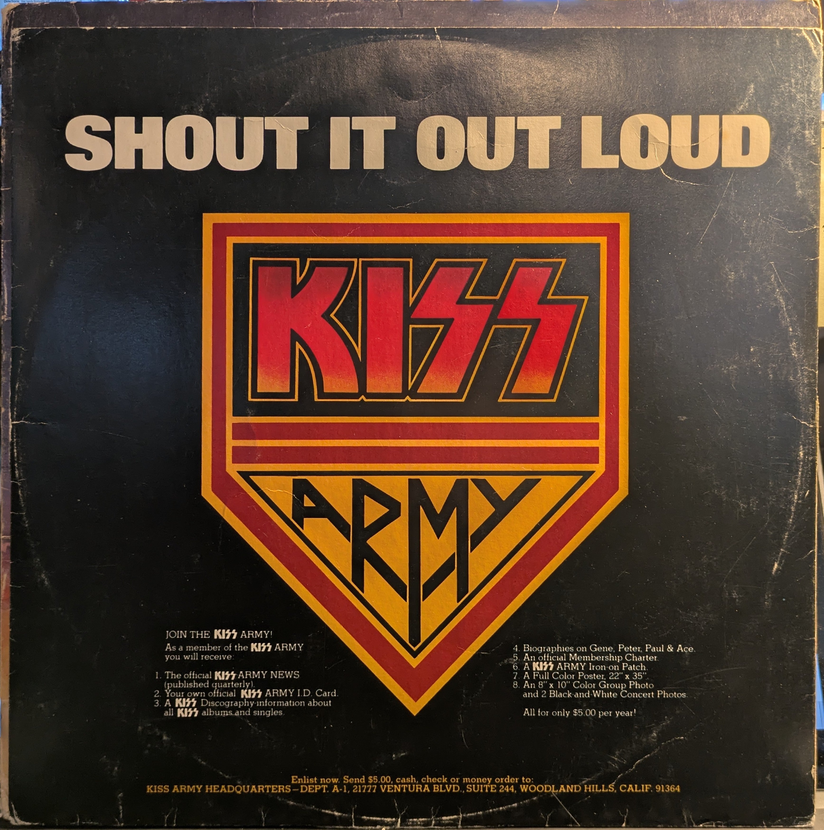 Kiss - Destroyer (VINYL) | Very Good (VG) Very Good (VG)