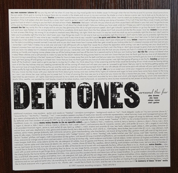Deftones - Around The Fur | Mint (M) Mint (M)