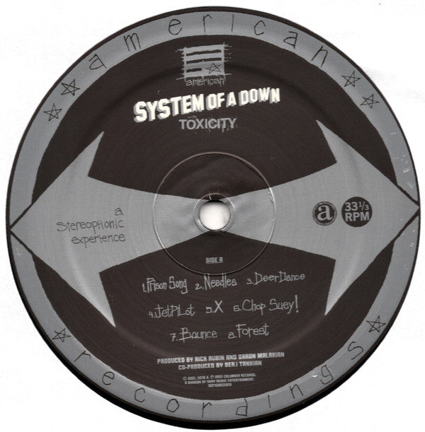 System Of A Down - Toxicity (VINYL) | Mint (M) Mint (M)