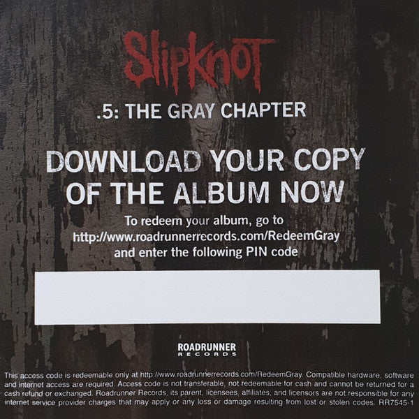 Slipknot - .5: The Gray Chapter | Mint (M) Mint (M)