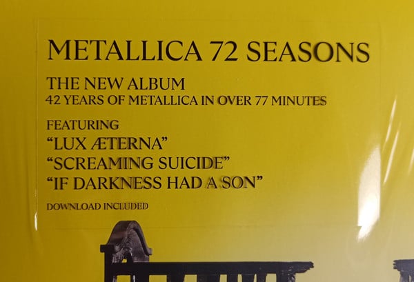 Metallica - 72 Seasons | Mint (M) Mint (M)