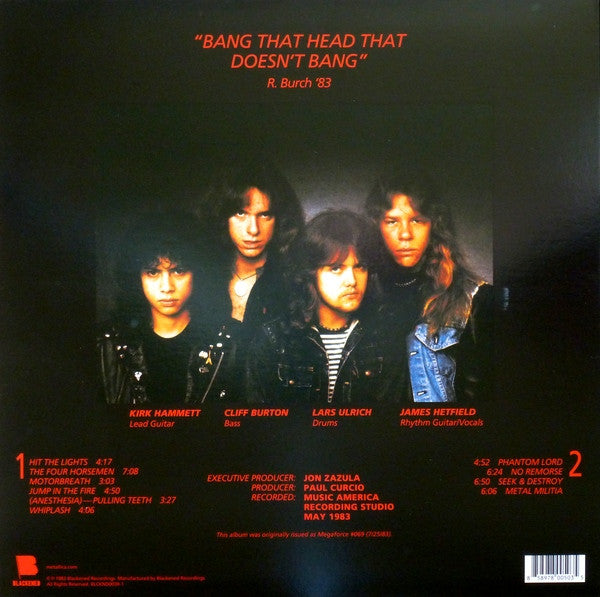 Metallica - Kill 'Em All | Mint (M) Mint (M)