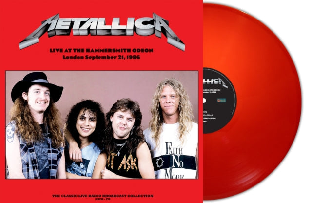 Live at the Hammersmith Odeon, London, September 21st 1986 (180g Red Vinyl Import) | Mint (M) Mint (M)
