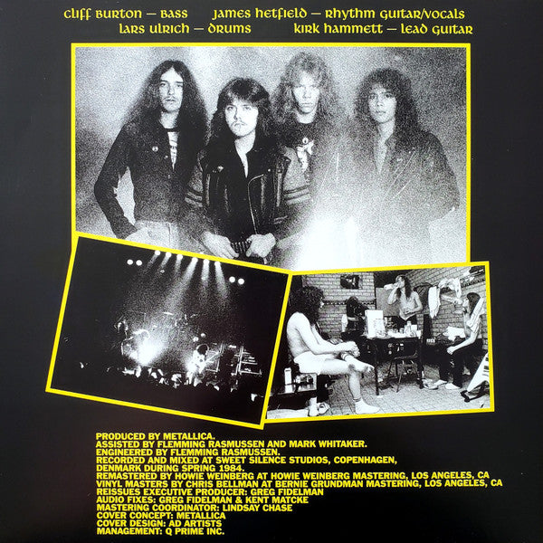 Metallica - Ride The Lightning (VINYL) | Mint (M) Mint (M)