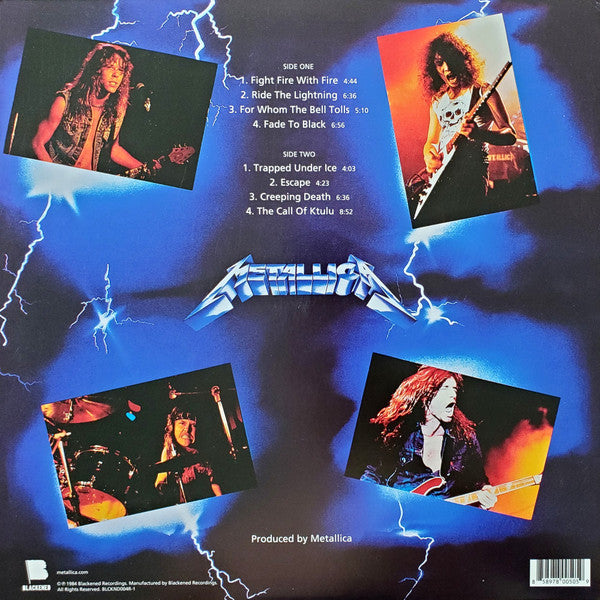 Metallica - Ride The Lightning (VINYL) | Mint (M) Mint (M)