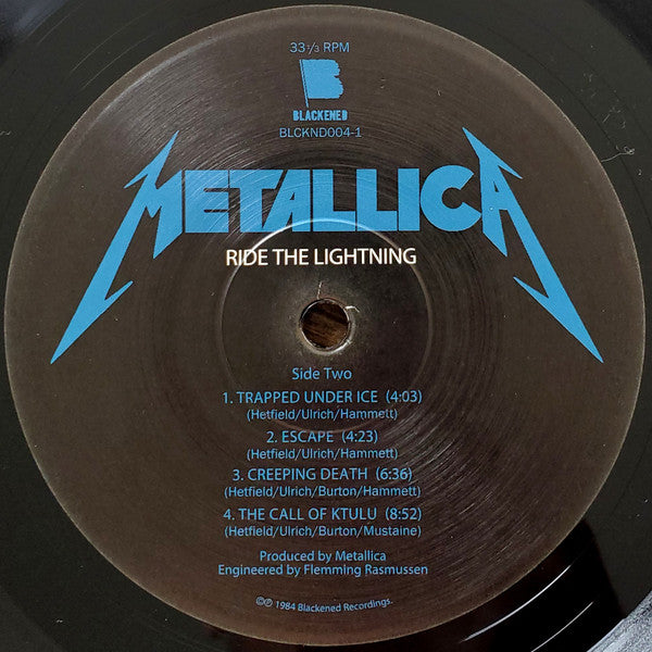 Metallica - Ride The Lightning (VINYL) | Mint (M) Mint (M)
