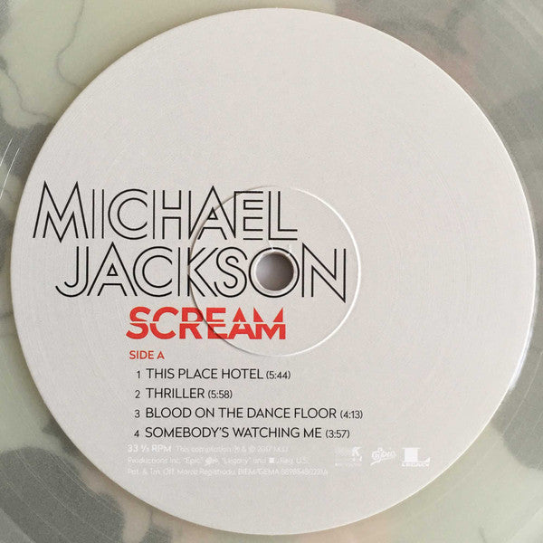 Scream (GLOW IN THE DARK + BLUE SPLATTER VINYL) | Mint (M) Mint (M)