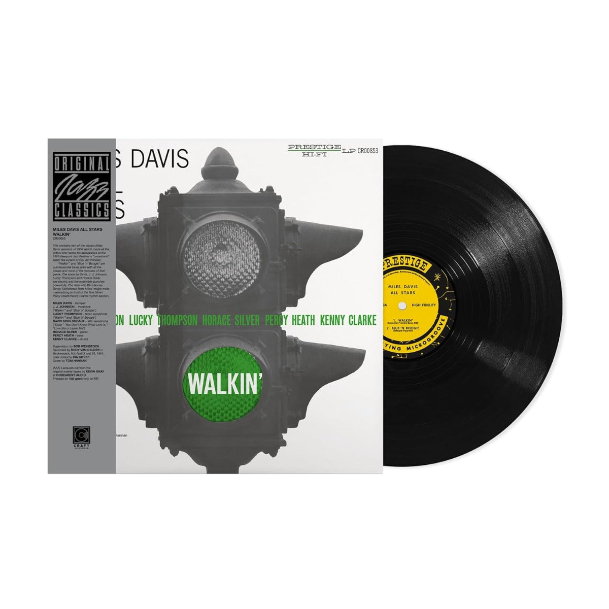 Miles Davis All Stars - Walkin' (Original Jazz Classics Series) (180g VINYL) | Mint (M) Mint (M)