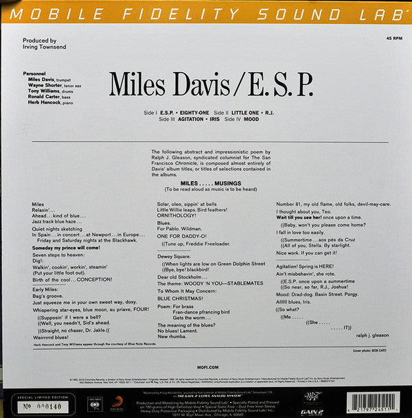 E.S.P. | Mint (M) Mint (M)