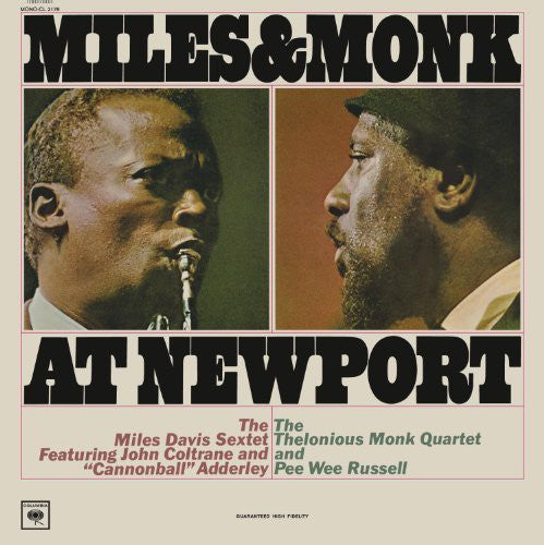 Miles Davis & Thelonious Monk - Miles & Monk At Newport (Mono Sound) | Mint (M) Mint (M)