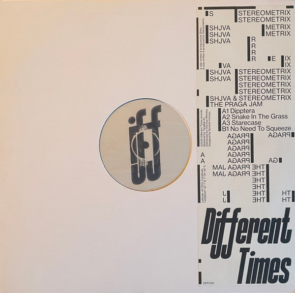 Shjva, Stereometrix – The Praga Jam (VINYL) | Mint (M) Mint (M)