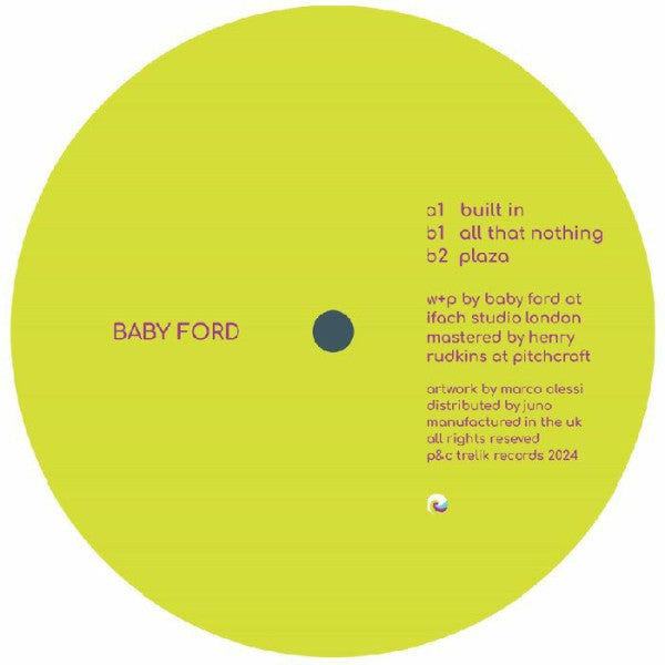 Baby Ford - Built In (VINYL) | Mint (M) Generic