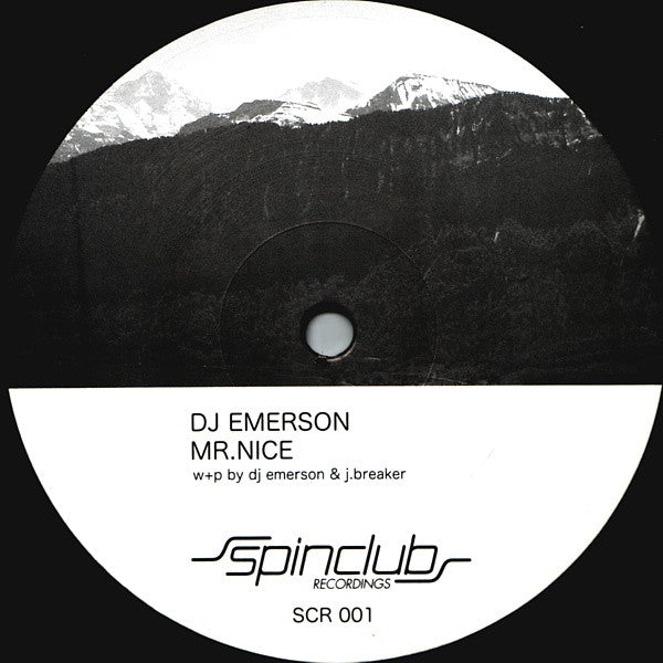 DJ Emerson - Mr.Nice / Cut The Crap (VINYL) | Excellent+ (EX+) Generic