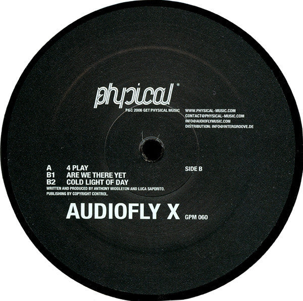 Audiofly - 4 Play E.P. (VINYL) | Near Mint (NM) Generic