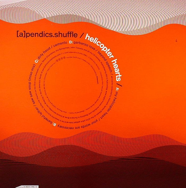 [a]pendics.shuffle - Helicopter Hearts | Near Mint (NM) Excellent (EX)