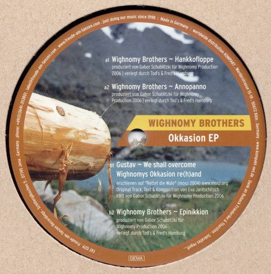 Wighnomy Brothers - Okkasion EP | Near Mint (NM) Near Mint (NM)