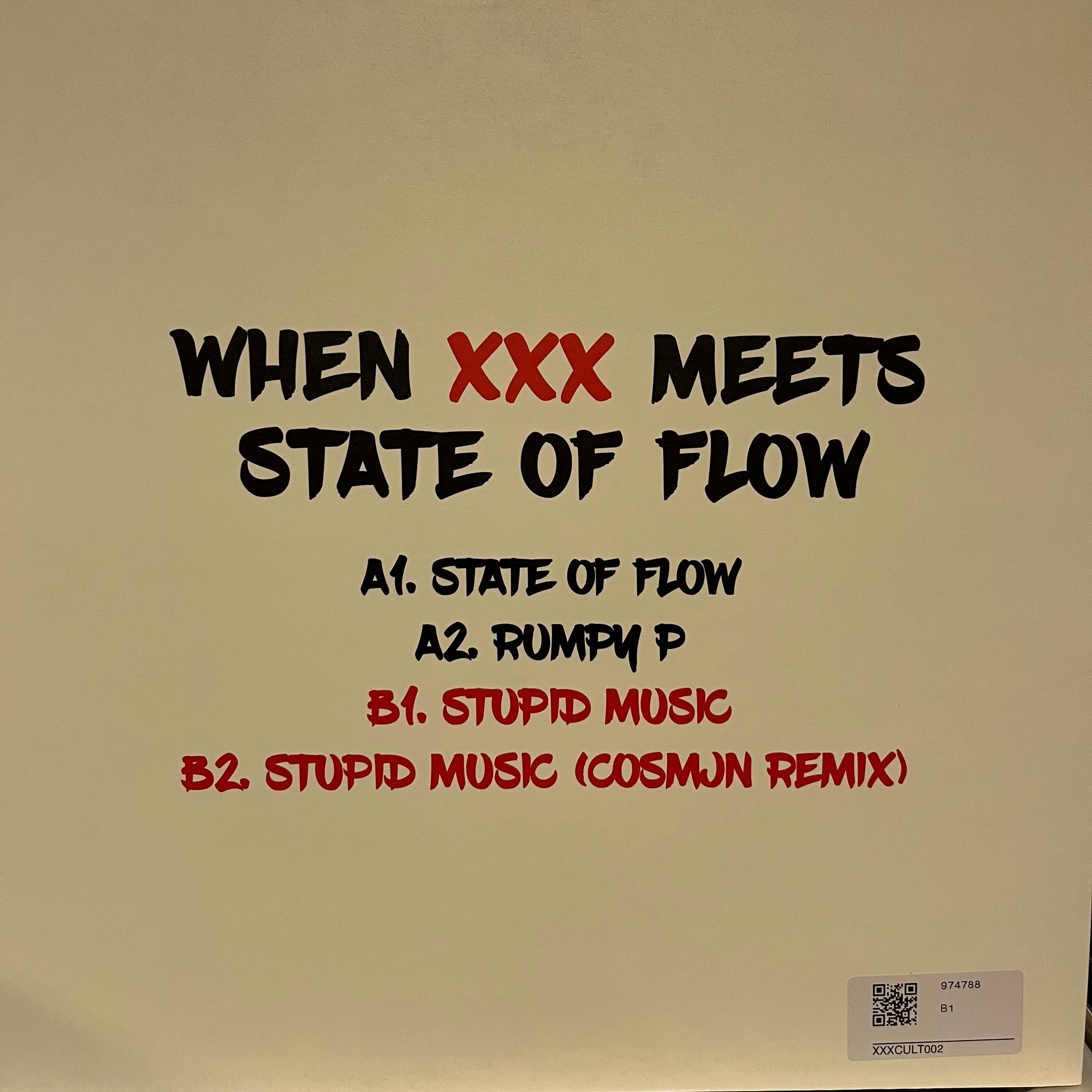 When XXX Meets State Of Flow | Mint (M) Mint (M)