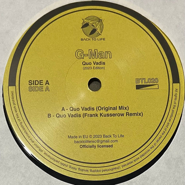 Quo Vadis (VINYL) | Mint (M) Generic