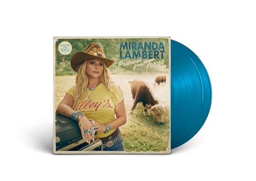 Miranda Lambert - Postcards from Texas [Sea Blue 2 LP] | Mint (M) Mint (M)