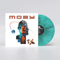 Moby - Moby (Black, White & Blue Marbled Colored Vinyl, 140 Gram Vinyl) |