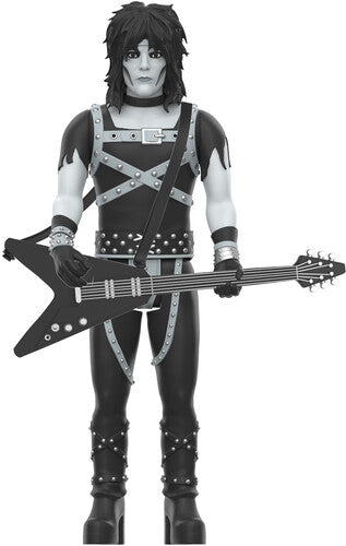 Super7 - Motley Crue - ReAction Figures Wv2 - Mick Mars (Shout At The Devil - Black & White) (Collectible, Action Figure) |