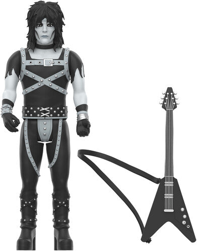 Super7 - Motley Crue - ReAction Figures Wv2 - Mick Mars (Shout At The Devil - Black & White) (Collectible, Action Figure) |