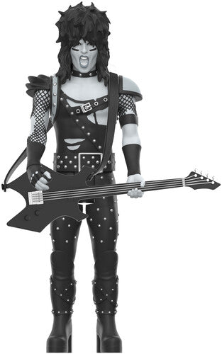 Super7 - Motley Crue - ReAction Figures Wv2 - Nikki Sixx (Shout At The Devil - Black & White) (Collectible, Action Figure) |