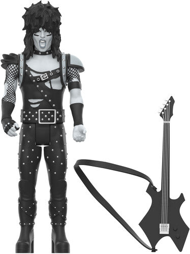 Super7 - Motley Crue - ReAction Figures Wv2 - Nikki Sixx (Shout At The Devil - Black & White) (Collectible, Action Figure) |