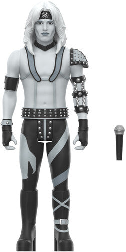Super7 - Motley Crue - ReAction Figures Wv2 - Vince Neil (Shout At The Devil - Black & White) (Collectible, Action Figure) |
