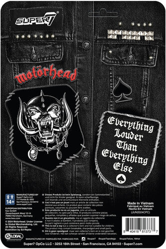 Motörhead - Super7 - Motorhead - ReAction Figures - Lemmy (Modern Cowboy) (Collectible, Figure) |
