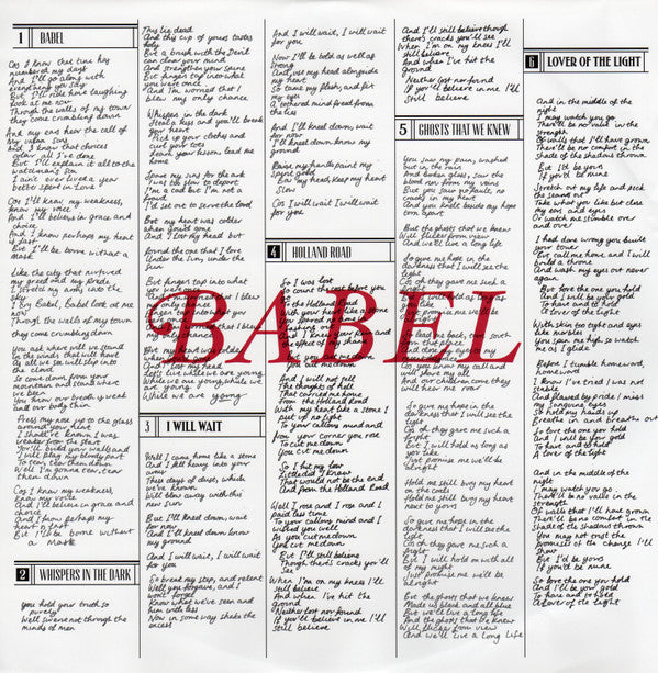 Mumford & Sons - Babel | Mint (M) Mint (M)
