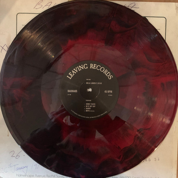 The Bela Session (IEX: RED & BLACK SPLATTER VINYL) | Mint (M) Mint (M)