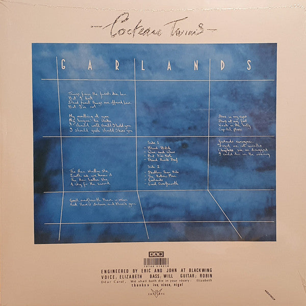 Cocteau Twins - Garlands (VINYL) | Mint (M) Mint (M)