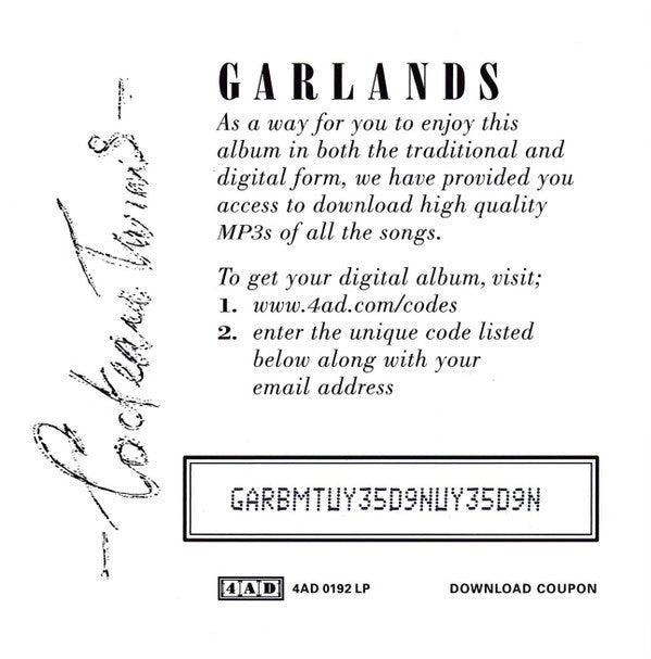 Cocteau Twins - Garlands (VINYL) | Mint (M) Mint (M)