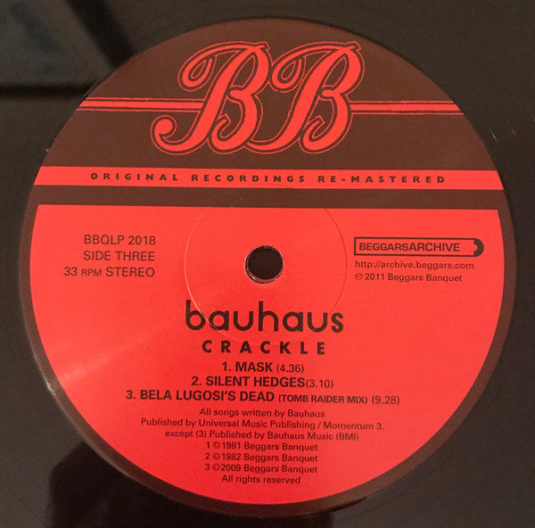 Bauhaus - Best Of Bauhaus | Crackle | Mint (M) Mint (M)