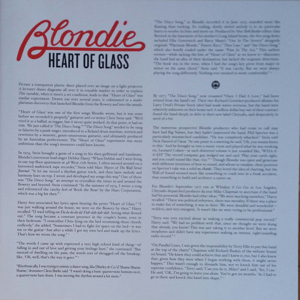 Blondie - Heart Of Glass | Mint (M) Mint (M)