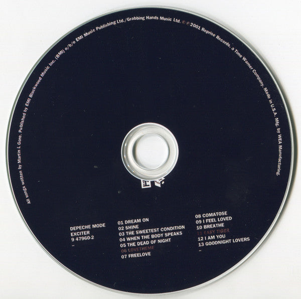 Depeche Mode - Exciter (CD) | Excellent+ (EX+) Near Mint (NM)