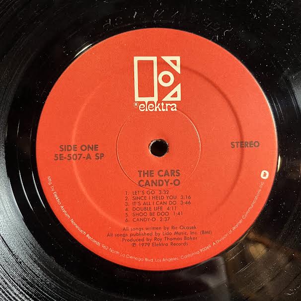 The Cars - Candy-O (VINYL) | Excellent+ (EX+)