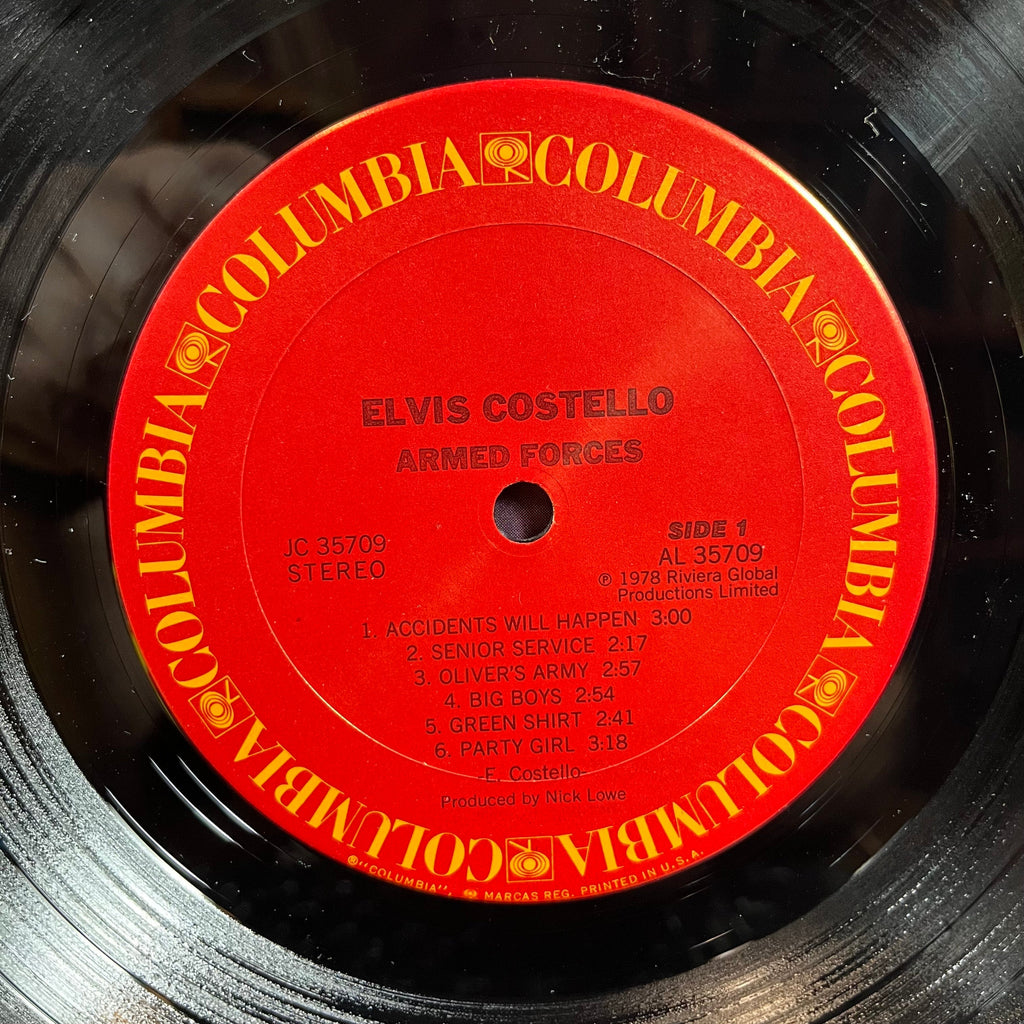 Elvis Costello & The Attractions - Armed Forces (VINYL) | Excellent+ (EX+) Excellent (EX)