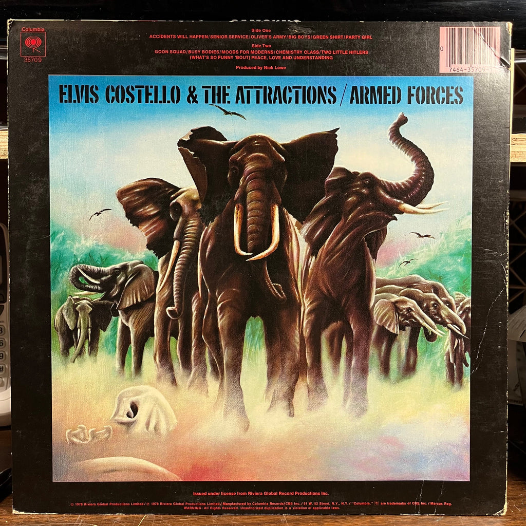 Elvis Costello & The Attractions - Armed Forces (VINYL) | Excellent+ (EX+) Excellent (EX)