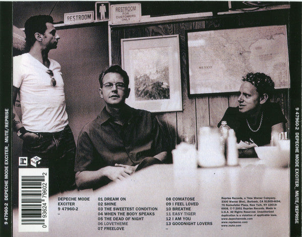 Depeche Mode - Exciter (CD) | Excellent+ (EX+) Near Mint (NM)