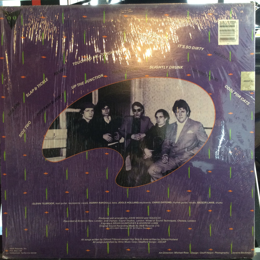 Squeeze (2) - Cool For Cats (VINYL) | Excellent+ (EX+) Excellent (EX)