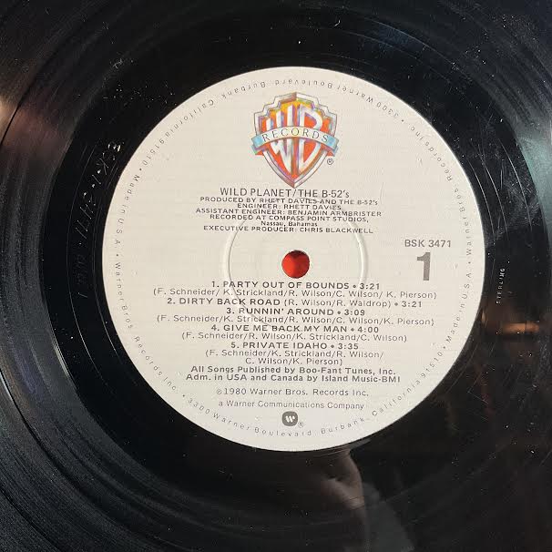 The B-52's - Wild Planet (VINYL) | Excellent (EX) Near Mint- (NM-)